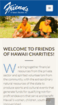 Mobile Screenshot of friendsofhawaii.org